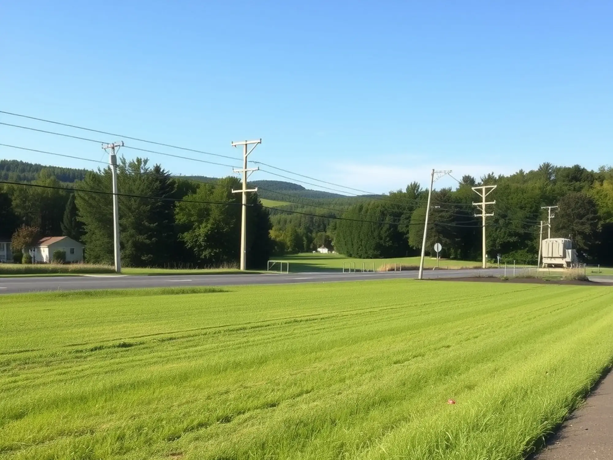 Mixed-use parcel on Route 306