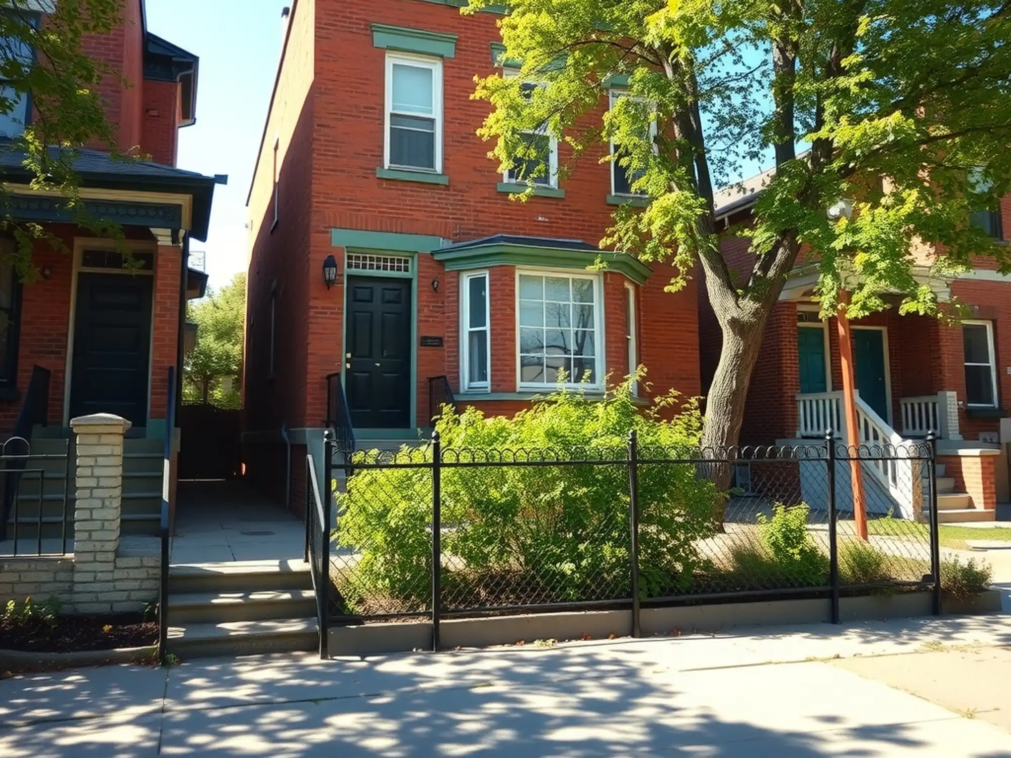 Estate-condition brick on 53rd — gut job — photo 1