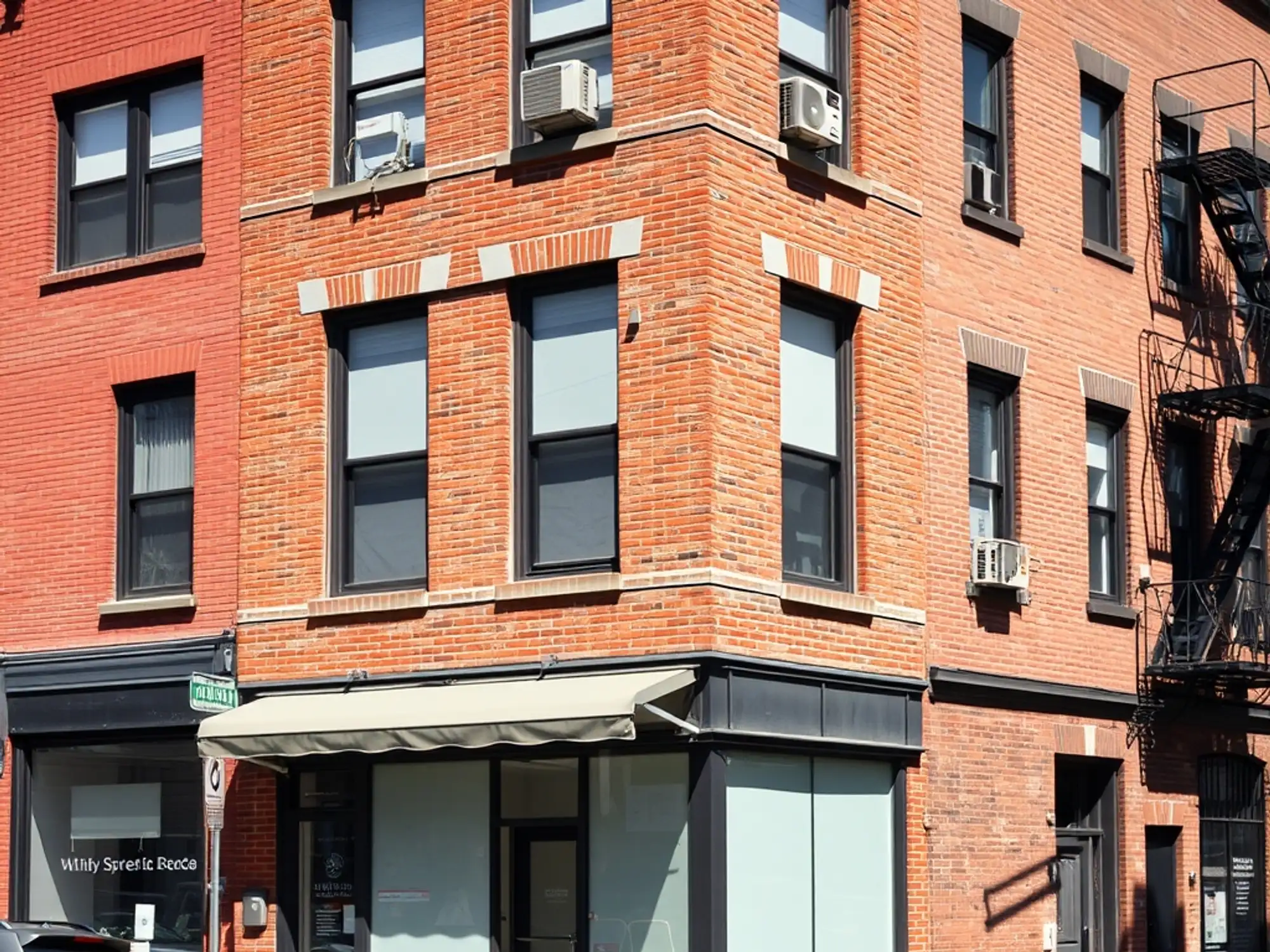 Corner retail with two apartments above on Avenue M — photo 1