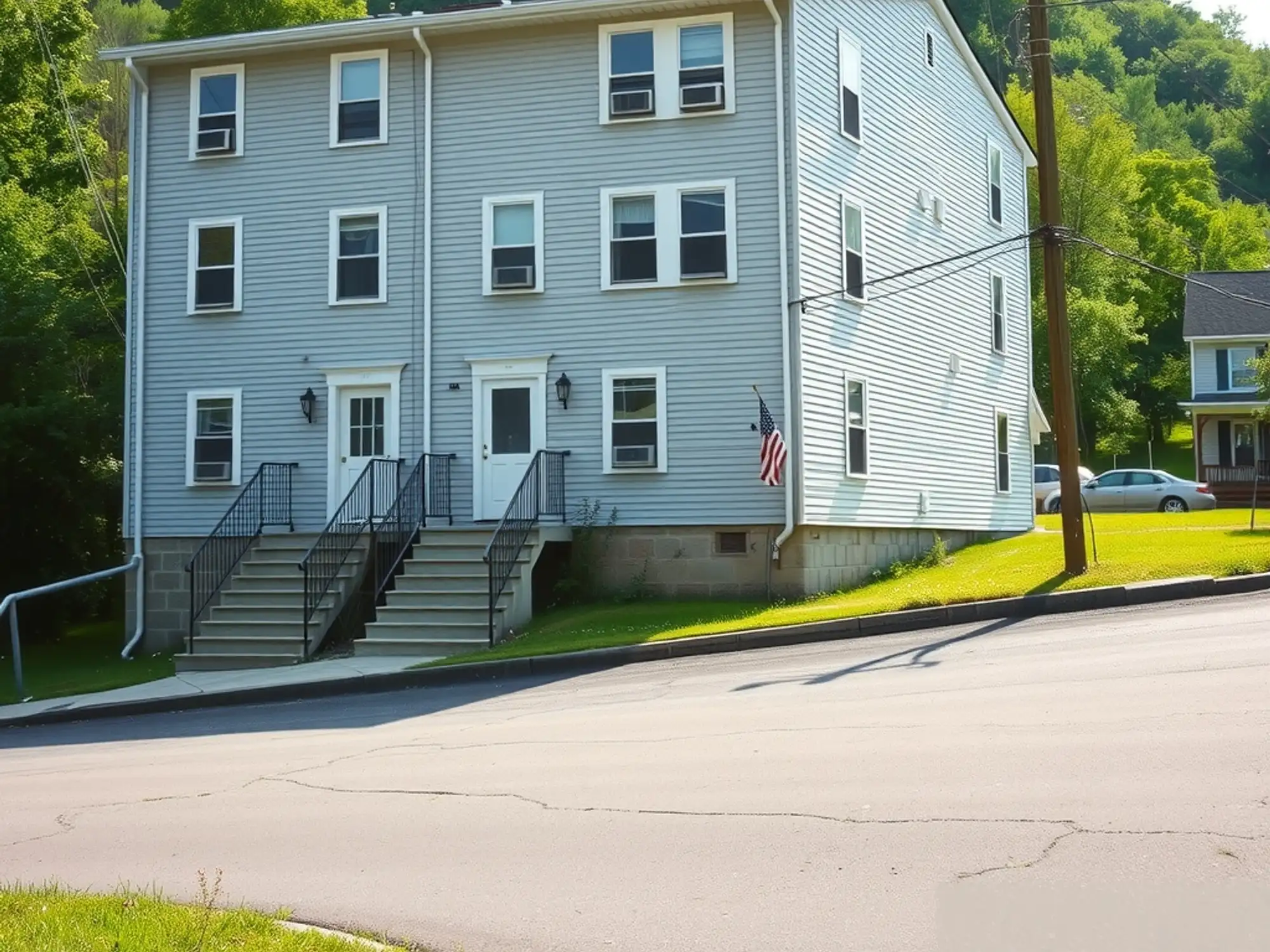 Three-unit on Satmar Drive with two rented — photo 1