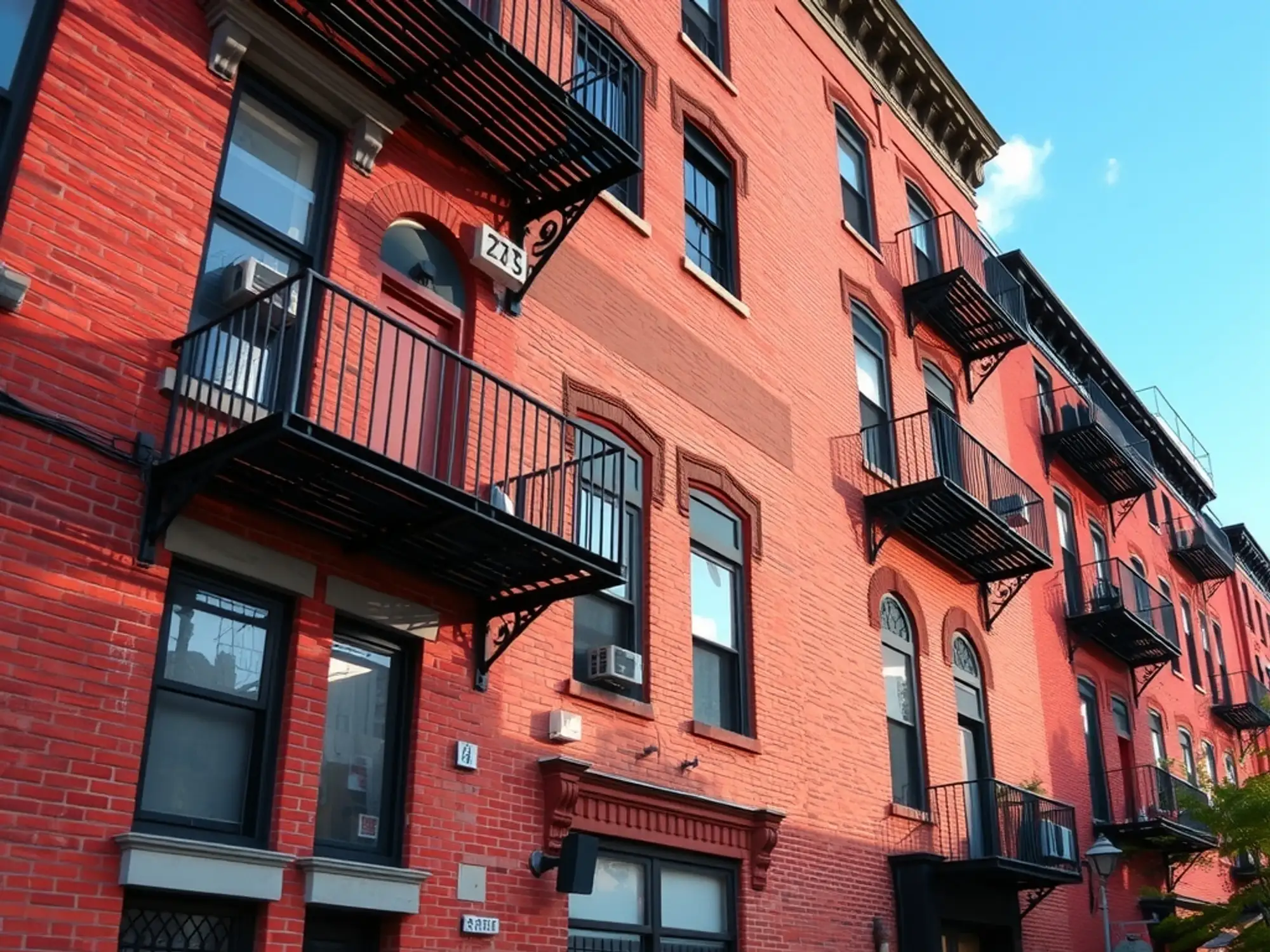 Three-bedroom with balcony on Bedford