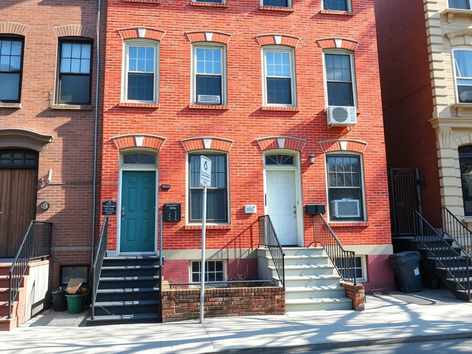 Wide two-family on Hooper Street