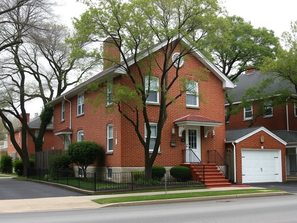 Detached brick on East 26th