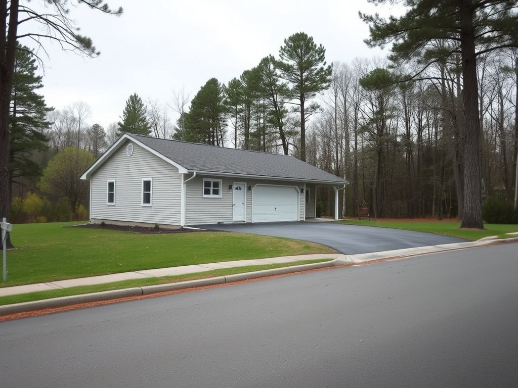 Ranch on a big lot in North Dover